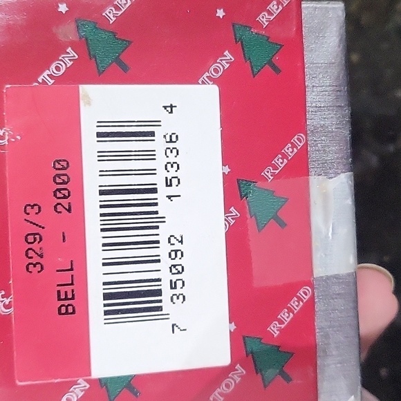 2000 Millennium year Reed and Barton Silver Christmas Bell - Picture 6 of 7